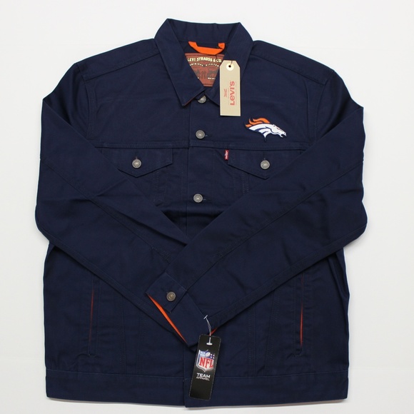 Levi's Other - Levi's Denver Broncos Twill Trucker Jacket - Blue